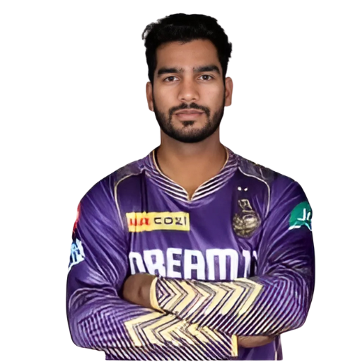 Anukul Roy posing in Kolkata Knight Riders jersey