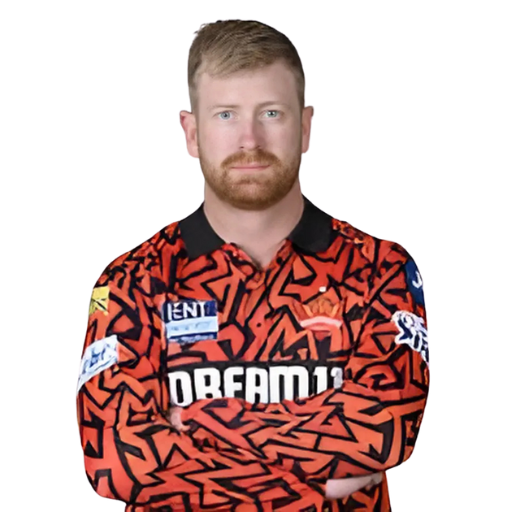 Heinrich Klaasen posing in Sunrisers Hyderabad jersey 2025