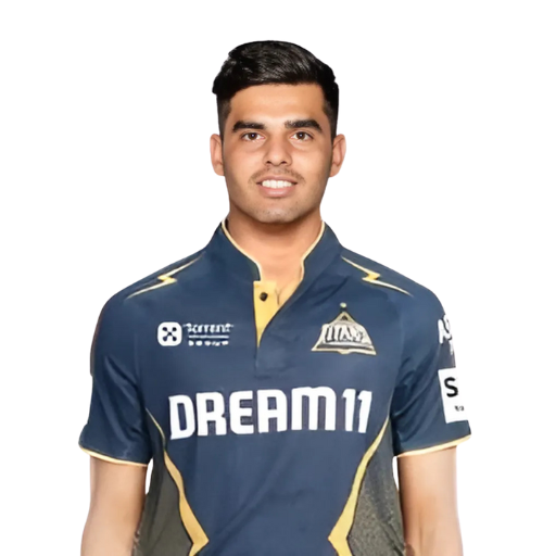 Ishant Sharma posing in gujarat titans jersey