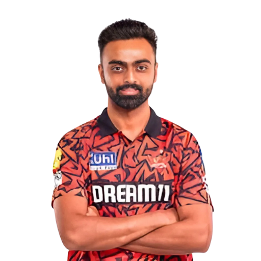 Jaydev Unadkat posing in Sunrisers Hyderabad jersey 2025