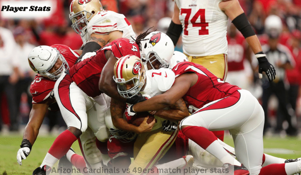 Arizona Cardinals vs 49ers match player stats