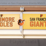 Baltimore Orioles vs San Francisco Giants Match player Stats