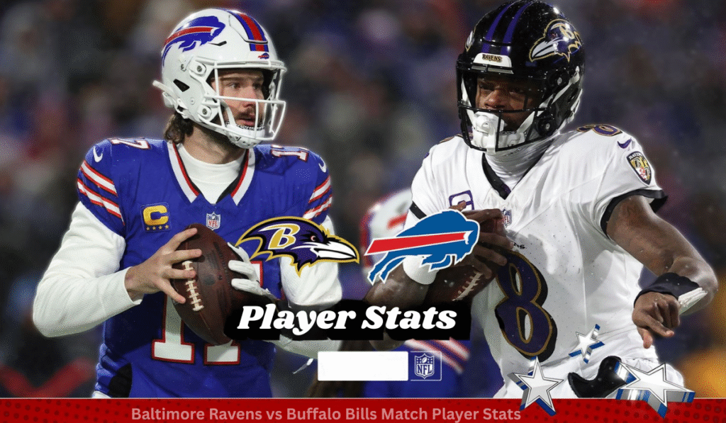 Baltimore Ravens vs Buffalo Bills Match Player Stats