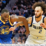 Dallas Mavericks vs Golden State Warriors Match Player Stats