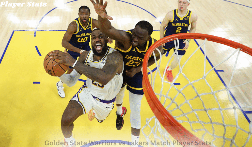 Golden State Warriors vs Lakers Match Player Stats