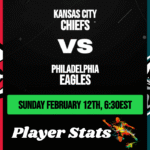 Kansas City Chiefs vs. Philadelphia Eagles Match Player Stats