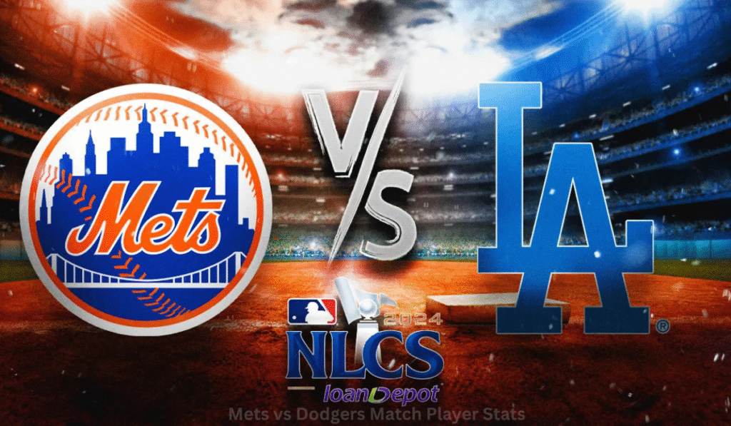 Mets vs Dodgers Match Player Stats