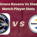 Pittsburgh Steelers vs Baltimore Ravens Match Player Stats