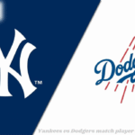Yankees vs Dodgers match player stats​
