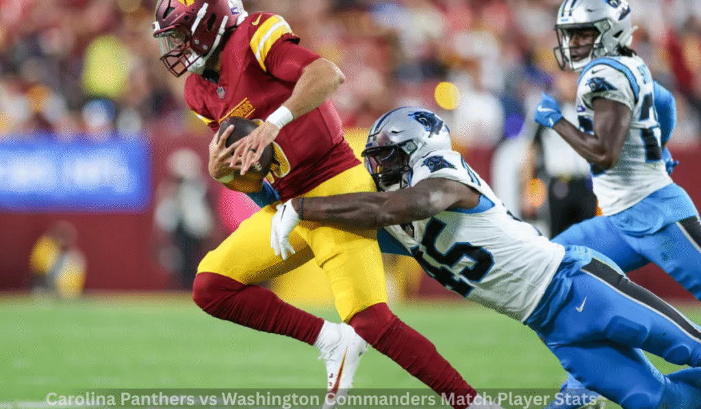Carolina Panthers vs Washington Commanders Match Player Stats