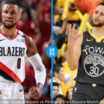 Golden State Warriors vs Portland Trail Blazers Match Player Stats