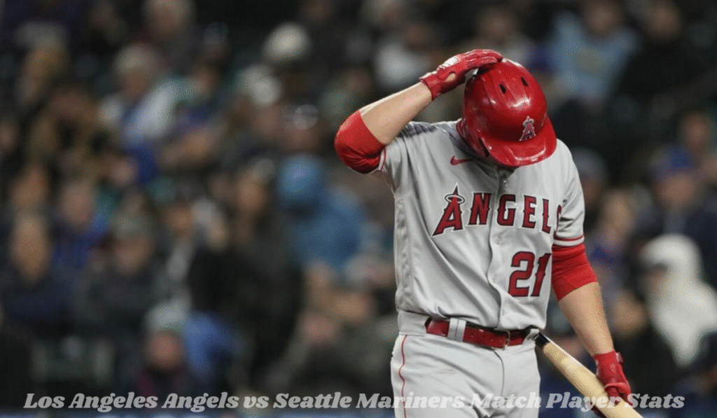 Los Angeles Angels vs Seattle Mariners Match Player Stats