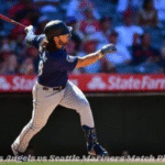 Los Angeles Angels vs Texas Rangers Match Player Stats