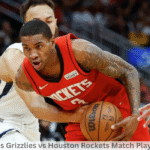 Memphis Grizzlies vs Houston Rockets Match Player Stats