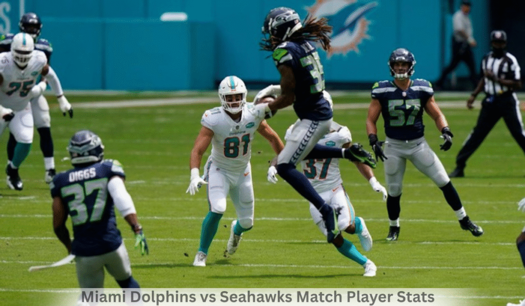 Miami Dolphins vs Seahawks Match Player Stats