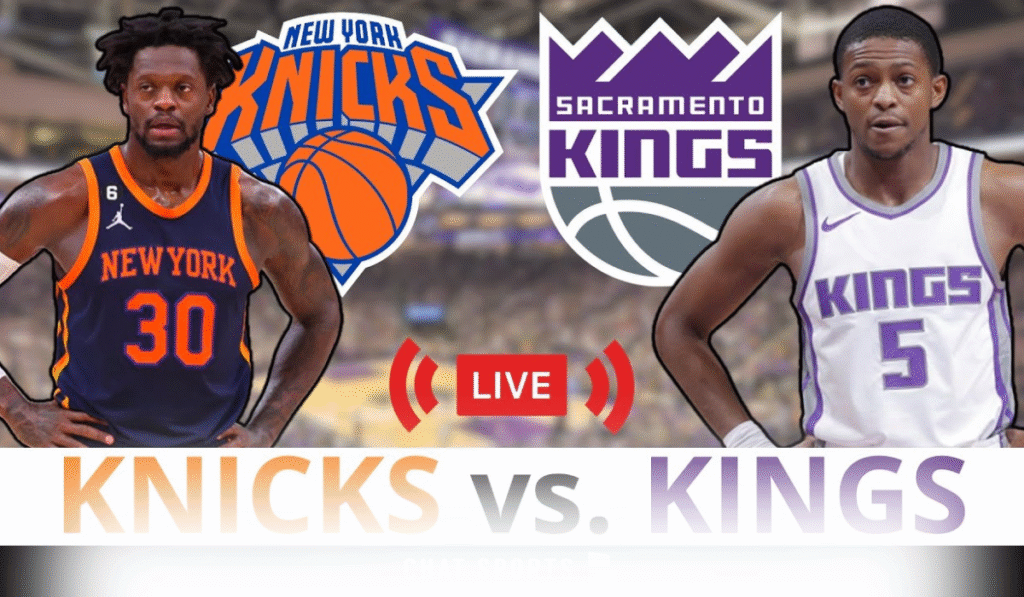 Knicks vs Sacramento Kings Match Player Stats