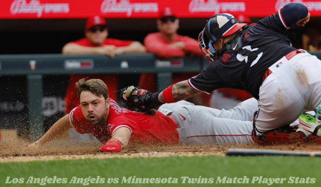 Los Angeles Angels vs Minnesota Twins Match Player Stats