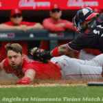 Los Angeles Angels vs Minnesota Twins Match Player Stats