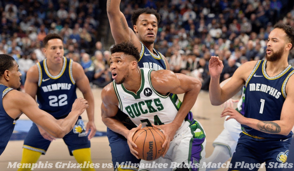 Memphis Grizzlies vs Milwaukee Bucks Match Player Stats