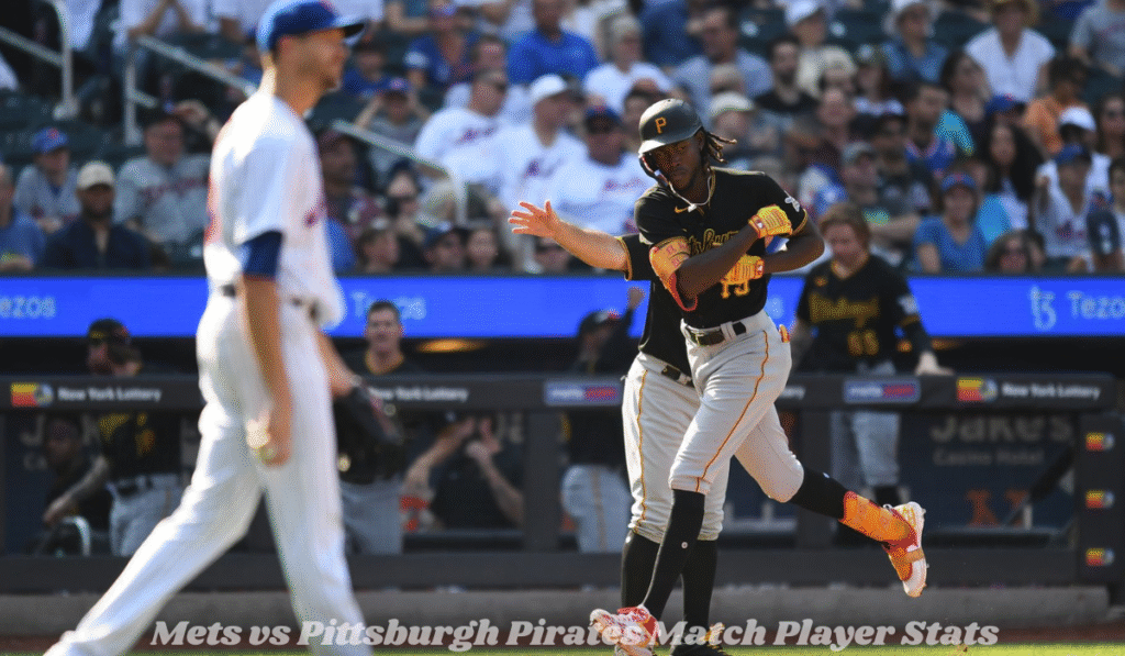 Mets vs Pittsburgh Pirates Match Player Stats