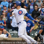 Milwaukee Brewers vs Chicago Cubs Match Player Stats