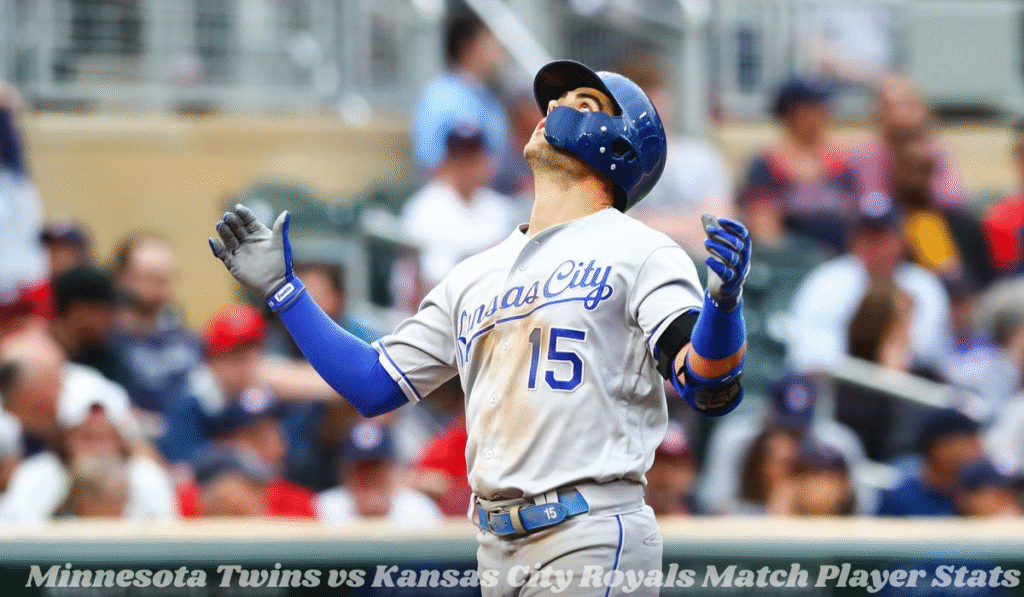 Minnesota Twins vs Kansas City Royals Match Player Stats