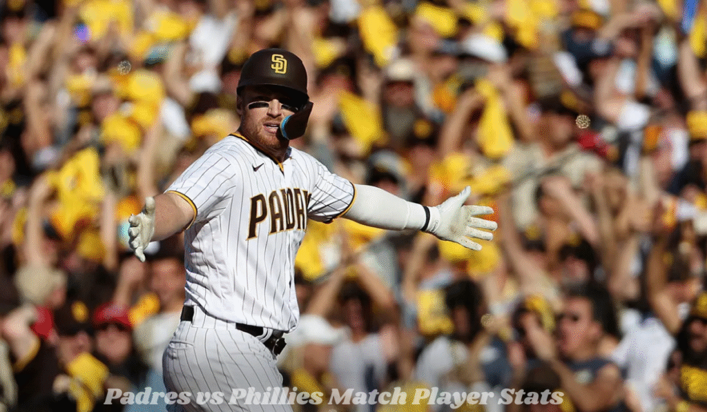 Padres vs Phillies Match Player Stats