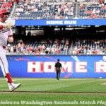 Baltimore Orioles vs Washington Nationals Match Player Stats