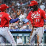Cincinnati Reds vs Houston Astros Match Player Stats
