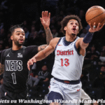 Brooklyn Nets vs Washington Wizards Match Player Stats