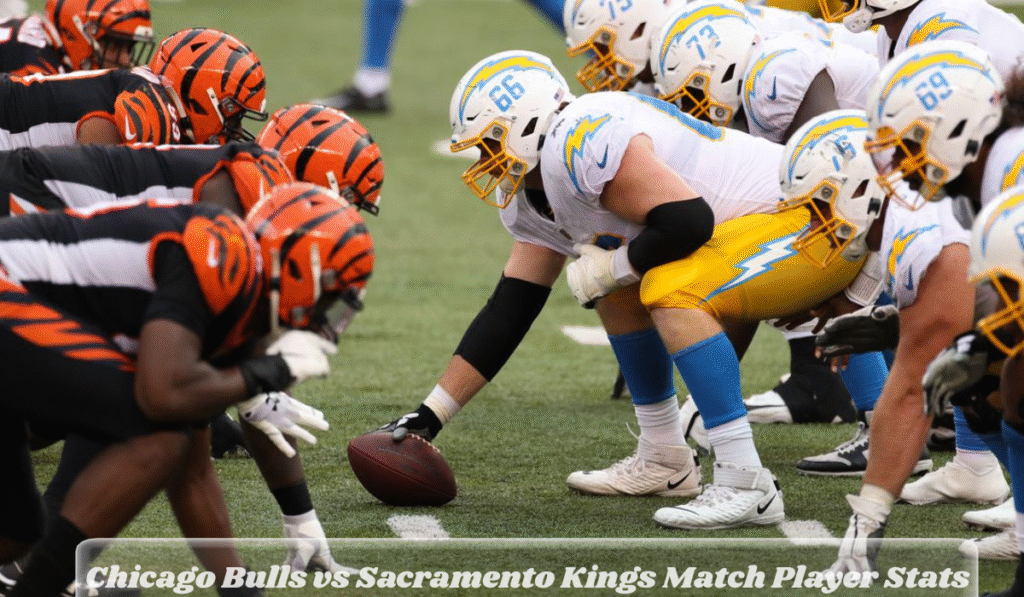 Chargers vs Bengals Match Player Stats