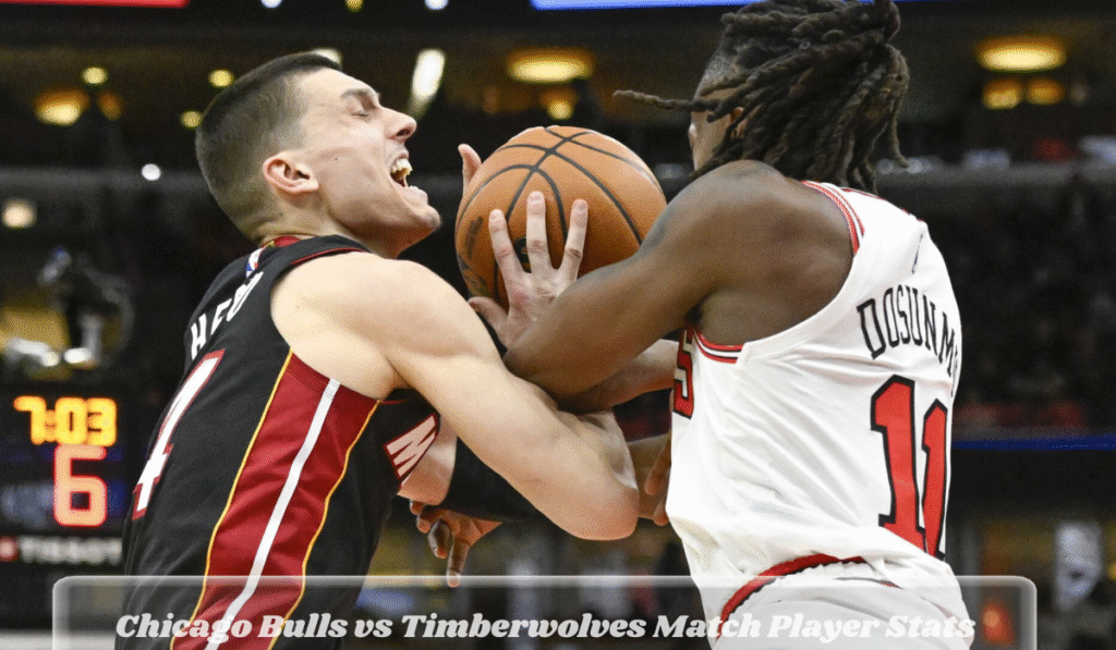 Chicago Bulls vs Timberwolves Match Player Stats