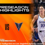 Golden State Valkyries vs Los Angeles Sparks Match Player Stats