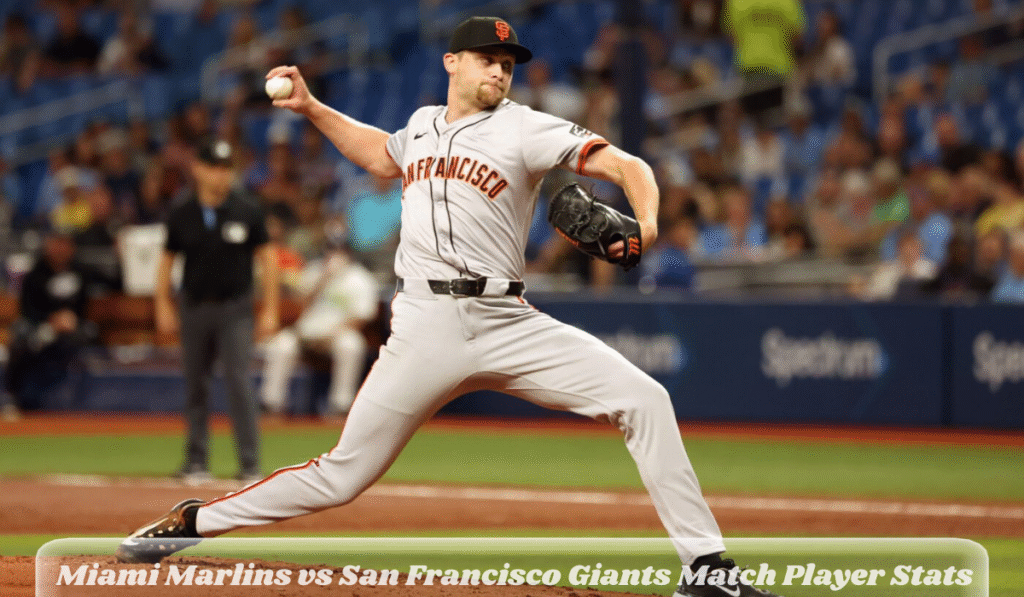 Miami Marlins vs San Francisco Giants Match Player Stats