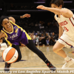Phoenix Mercury vs Los Angeles Sparks Match Player Stats