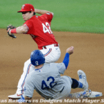 Texas Rangers vs Dodgers Match Player Stats