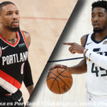 Utah Jazz vs Portland Trail Blazers Match Player Stats