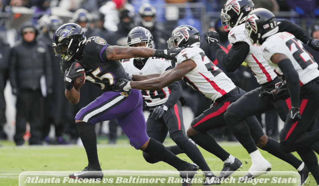 Atlanta Falcons vs Baltimore Ravens Match Player Stats