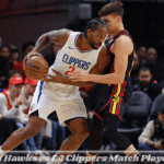 Atlanta Hawks vs LA Clippers Match Player Stats