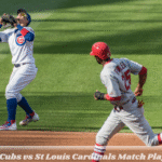 Chicago Cubs vs St Louis Cardinals Match Player Stats