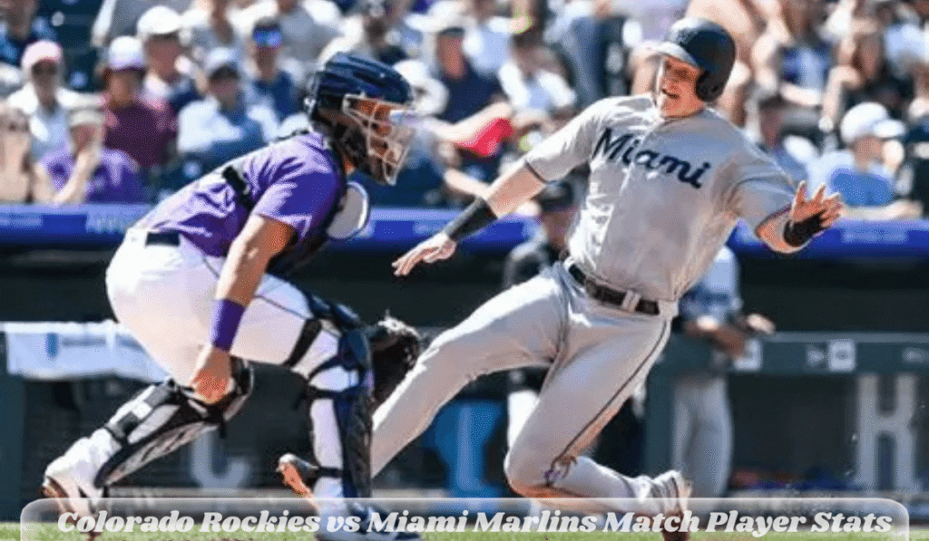 Colorado Rockies vs Miami Marlins Match Player Stats