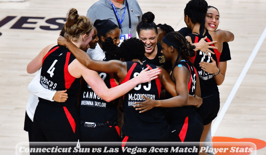 Connecticut Sun vs Las Vegas Aces Match Player Stats
