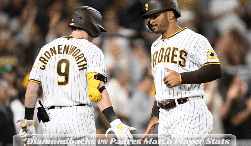 Diamondbacks vs Padres Match Player Stats