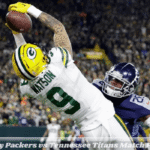 Green Bay Packers vs Tennessee Titans Match Player Stats