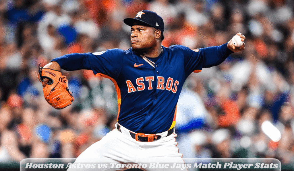 Houston Astros vs Toronto Blue Jays Match Player Stats