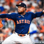 Houston Astros vs Toronto Blue Jays Match Player Stats
