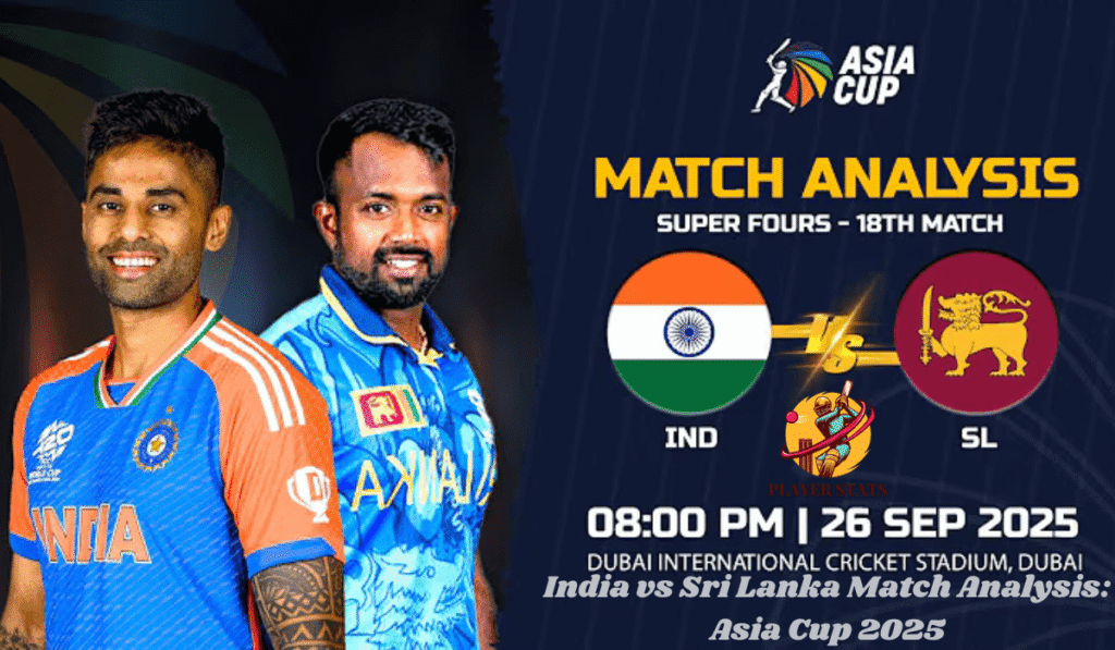India vs Sri Lanka Match Analysis: Asia Cup 2025