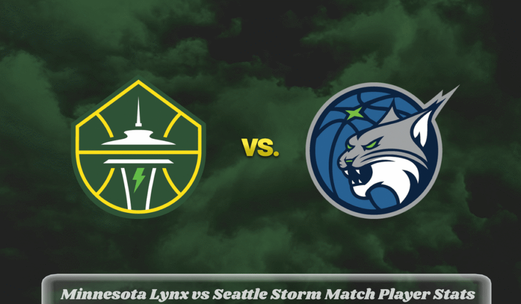 Minnesota Lynx vs Seattle Storm Match Player Stats