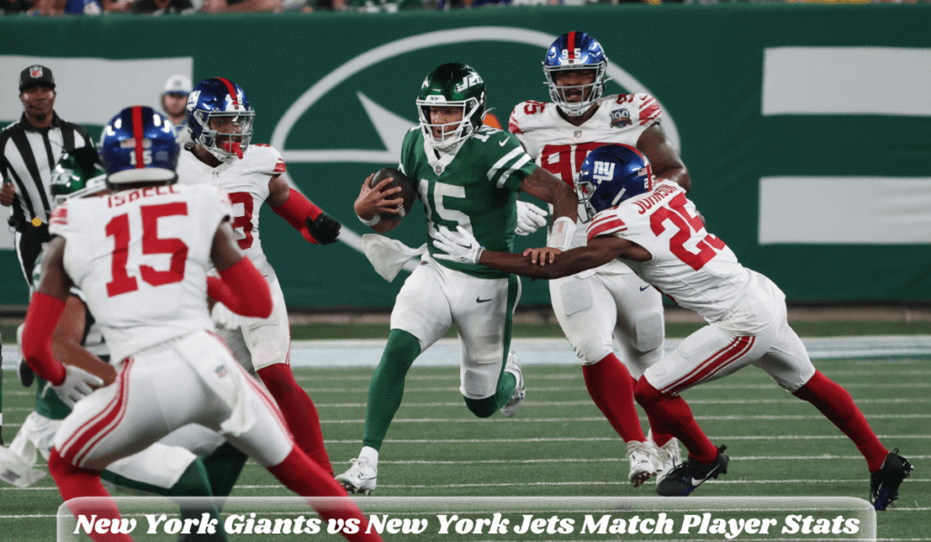 New York Giants vs New York Jets Match Player Stats