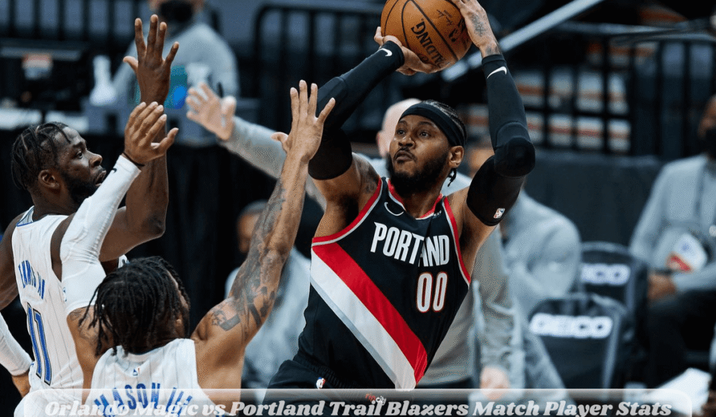 Orlando Magic vs Portland Trail Blazers Match Player Stats